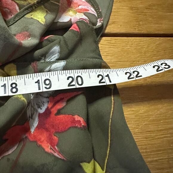 Anthropologie Maeve floral off the shoulder blouse large - Picture 5 of 9